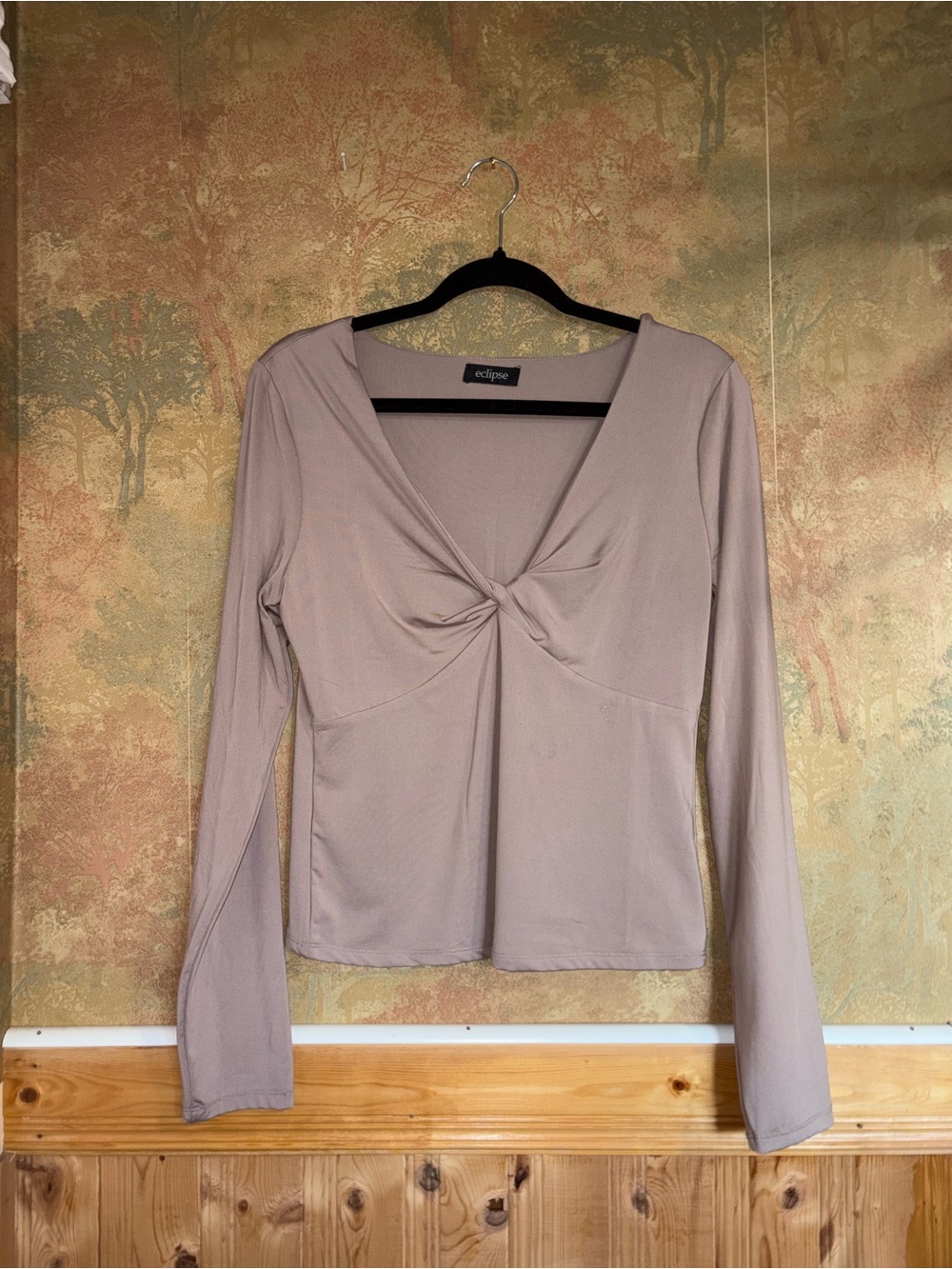Eclipse | Beige Twist Longsleeve